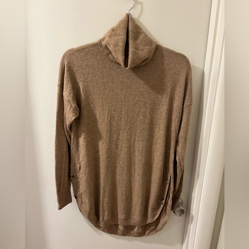 Brown Madewell Turtleneck Sweater Size S